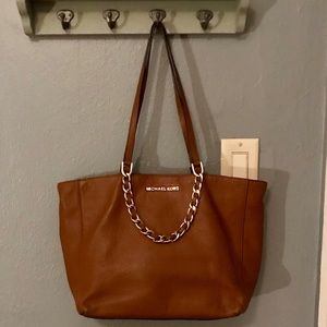 Michael Kors brown Harper bag